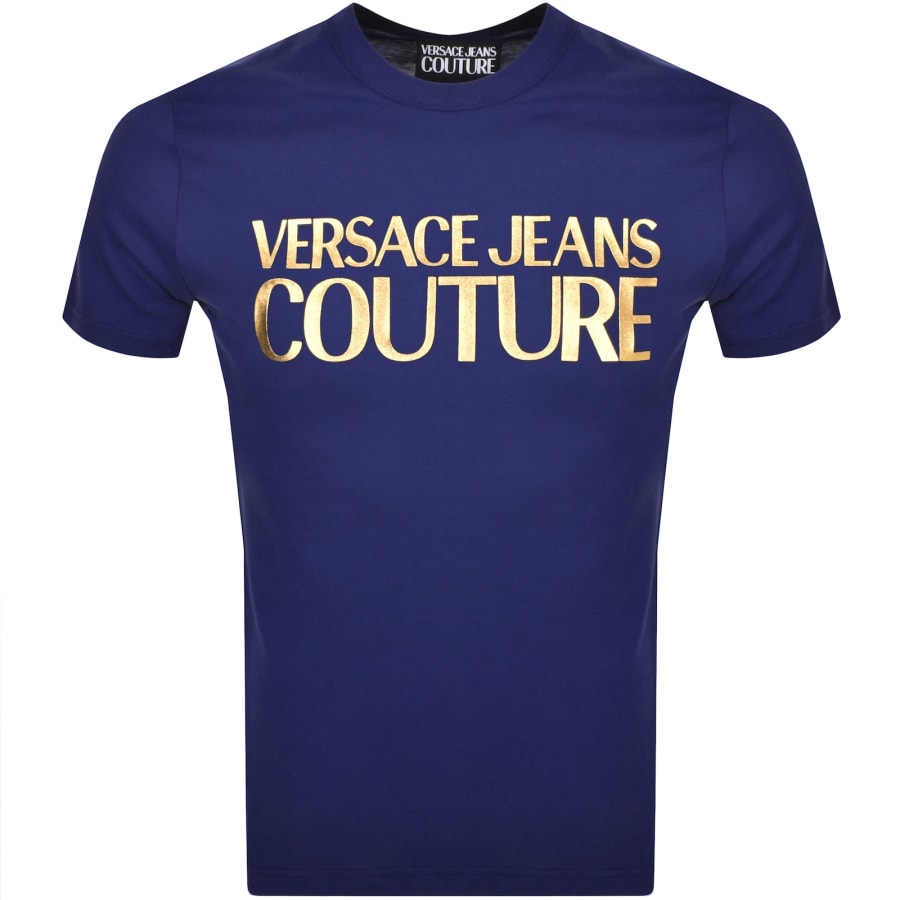 Versace t shirt blue top